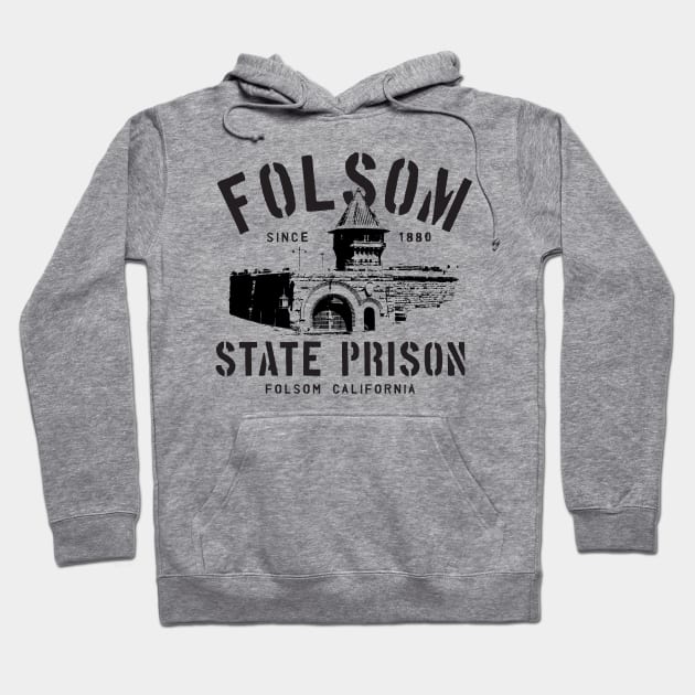 Folsom Prison Hoodie by MindsparkCreative